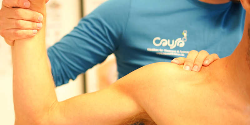 Osteopat i København, Behandling af arm
